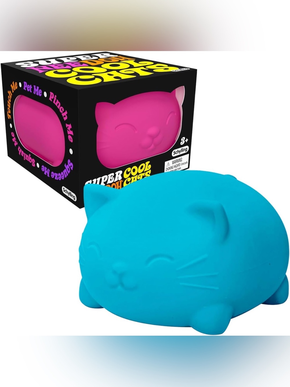 Schylling NeeDoh Super Cool Cat